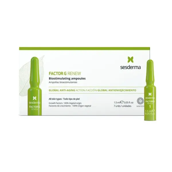 Fiole biostimulare Factor G Renew, 7 fiole*1.5 ml, Sesderma