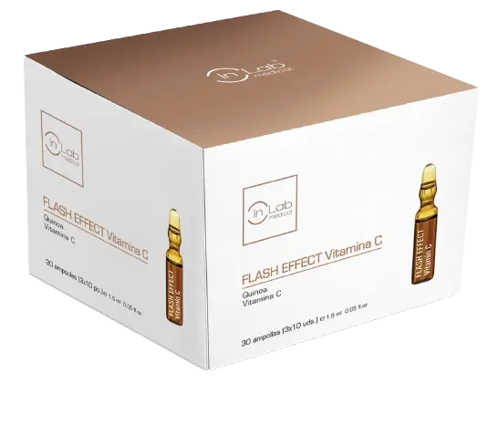 Fiole cu vitamina C Flash Effect, 30 x 1.5ml, InLab Medical