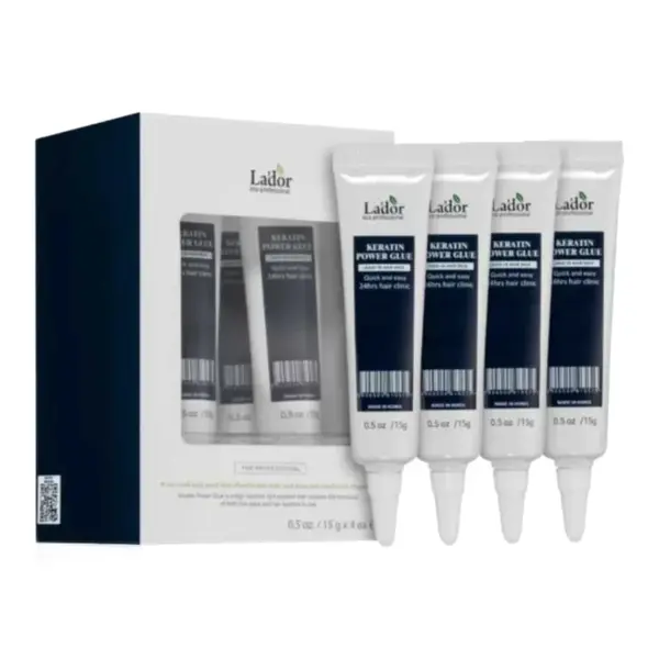 Fiole individuale Keratin Power Glue, 4*15g, La'dor
