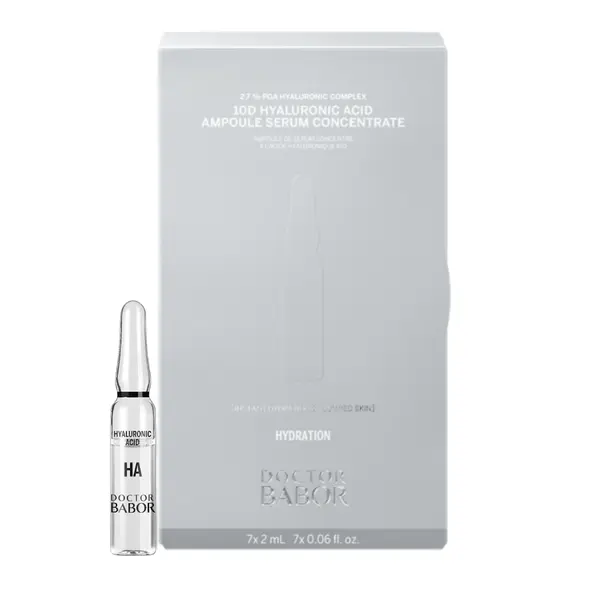 Fiole tratament pentru hidratare intensa Doctor Babor 10D Hyaluronic Acid Serum 7x2 ml