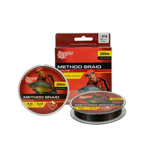 Fir Benzar Method Braid 0,14mm 200m Dark Brown