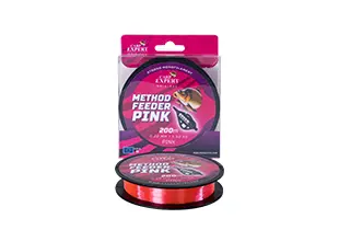 FIR CARP EXPERT METHOD FEEDDER PINK 0.20MM 200m 5,