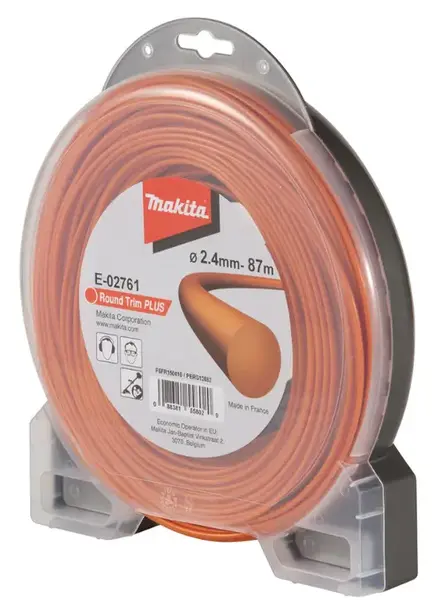 Fir de nylon Makita E-02761, 2.4mm x 87m