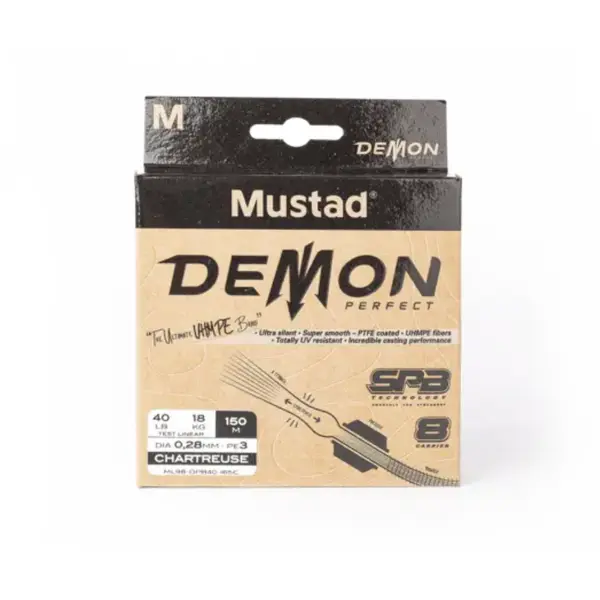 Fir Demon Perfect Braid 8 Chartreuse 0.08mm 3.6kg 150m