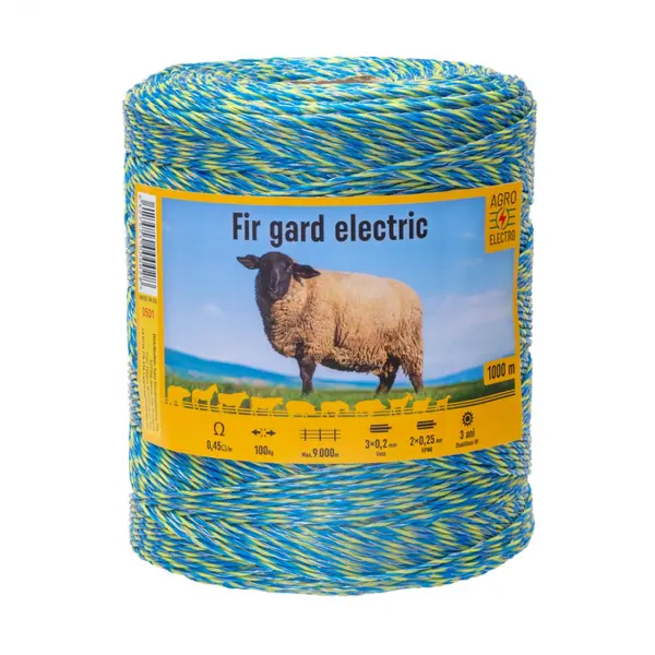 Fir Gard Electric Agro Electro 1000 m, 100 kg, 0.45 Ω / m