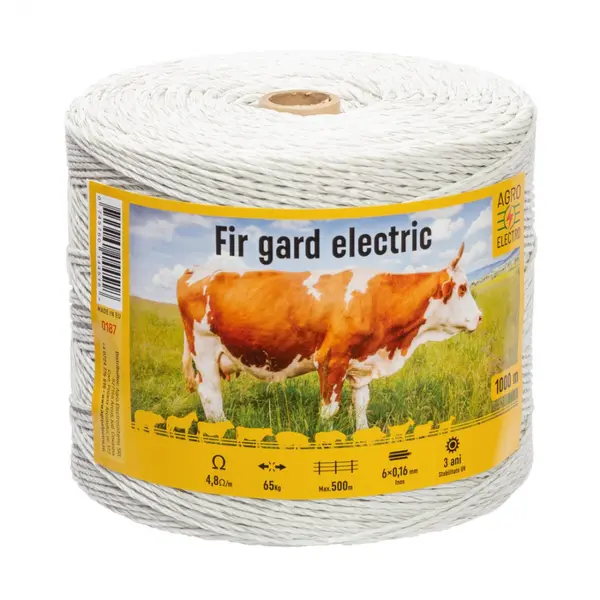 Fir Gard Electric Agro Electro 1000 m, 65 kg, 4.8 Ω / m