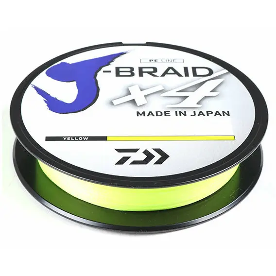 Fir J-Braid X4 Yellow 0.07mm 2.6kg 135m