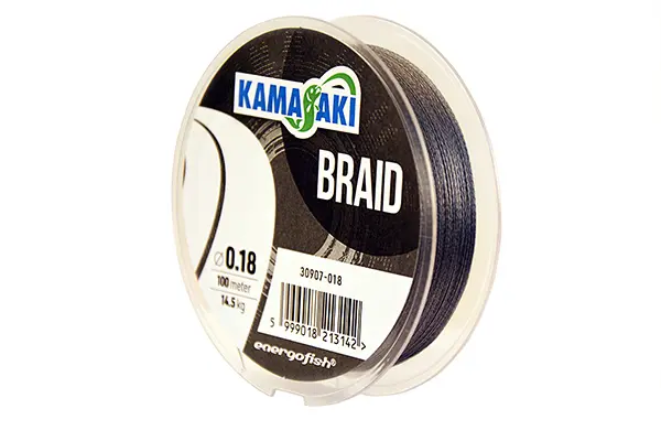 FIR KAMASAKI BRAID GREY 0.14MM 11,2KG