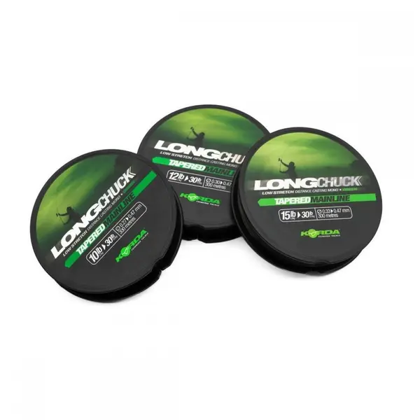 Fir LongChuck Tapered Mainline Green 0.27-0.47mm 300m