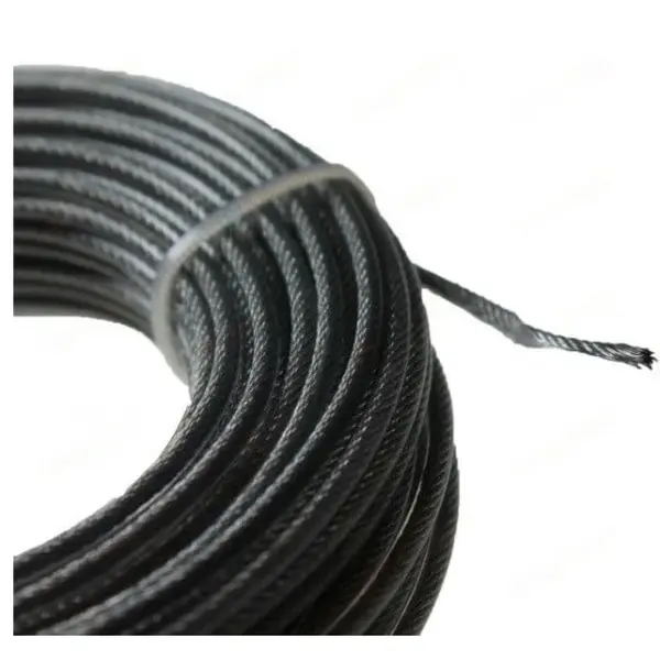 Fir motocoasa insertie otel 2mm x 10m rotund