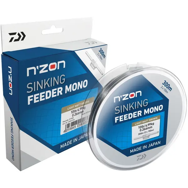 Fir N'Zon Line Sinking Feeder Mono 0.16mm 1.70kg 300m