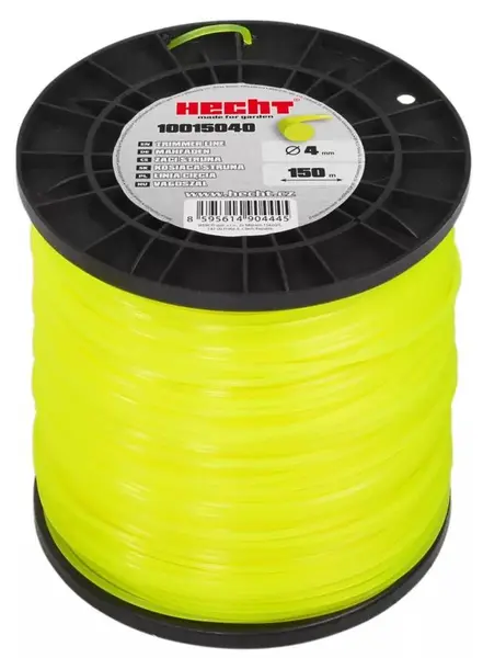 Fir pentru trimmer Hecht - 10015040, rotund, 4 mm x 150 m