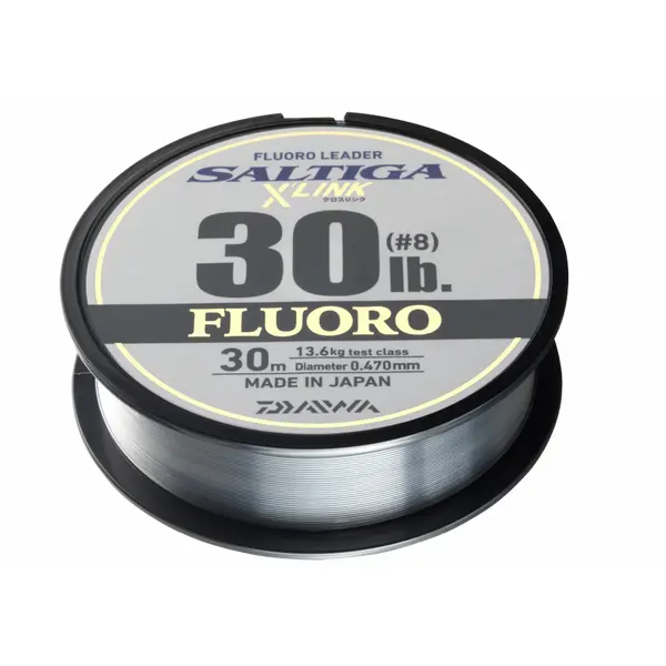 Fir Saltiga X'Link Fluorocarbon 0.57mm 40lbs 30m