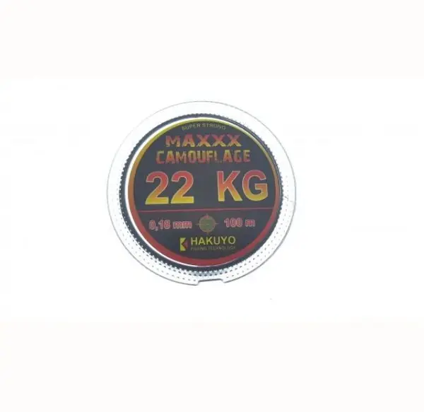 fir textil hakuyo maxxx camuflage-100m,0.16mm,19kg
