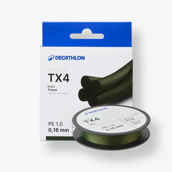 Fir Textil Pescuit cu năluci 4 fire TX4 Kaki
