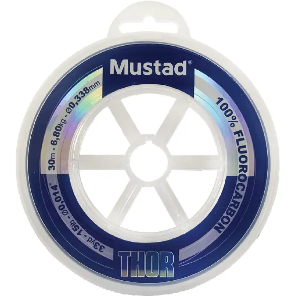 Fir Thor Fluorocarbon Leader Clear 0.38mm 9kg 30m