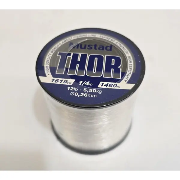 Fir Thor Monofilament Clear 0.26mm 5.4kg 1480m
