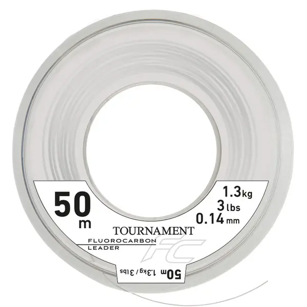 Fir Tournament FC Fluorocarbon Leader 0.30mm 6.3kg 50m