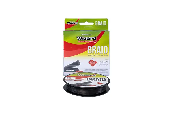 Fir Wizard Braid 135m 0,08 135m 7,75kg Dark Grey