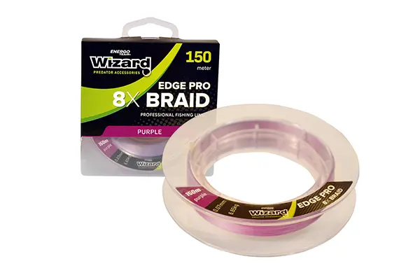 FIR WIZARD EDGE PRO VIOLET 8X 0.20MM BRAID 150M 20,23KG