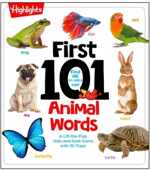 First 101 Animal Words, Board book/***
