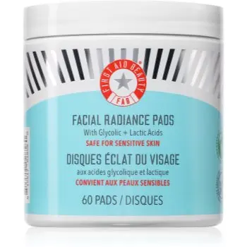 First Aid Beauty Facial Radiance Pads tampoane exfoliante pentru strălucirea și netezirea pielii