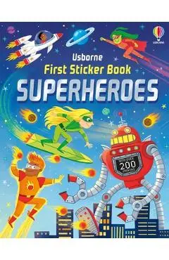 First Sticker Book Superheroes - Kate Nolan