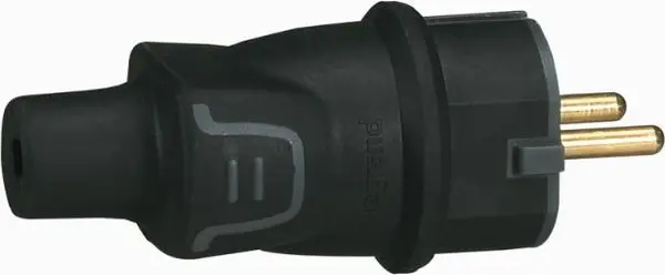Fisa Legrand - 50342, 2Р+Т, 16A, ІР44, 250 V, negru