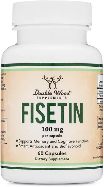 Fisetin, 100 mg, 60 capsule, Double Wood