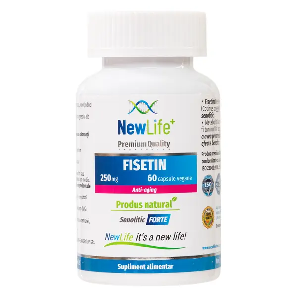 Fisetin 250mg, 60 capsule, NewLife