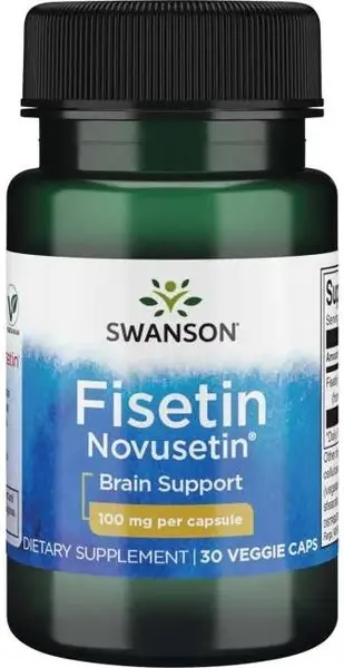 Fisetin Novusetin, 100 mg, 30 capsule, Swanson