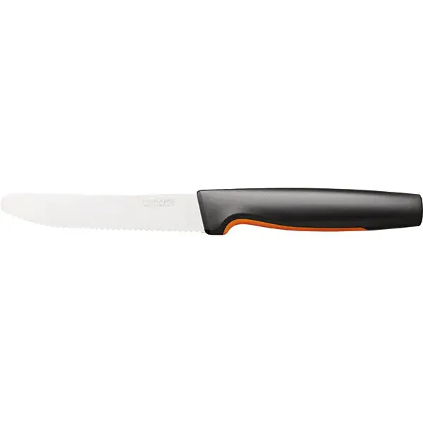 FISKARS Cutit pentru tomate FISKARS Functional Form 1057543, 12cm, otel, Negru