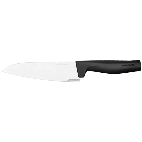 FISKARS Fiskars Hard Edge 1051748, Cutit de gatit mediu, 17.2 cm, Negru