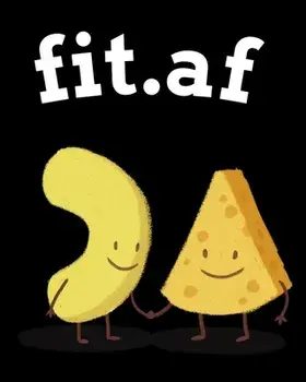 fit.af: Food Journal And Fitness Diary - Gift For Weight Loss - My Fitness Journal - Hardcover Book To Write In Diet Plans For/Honey Cupid