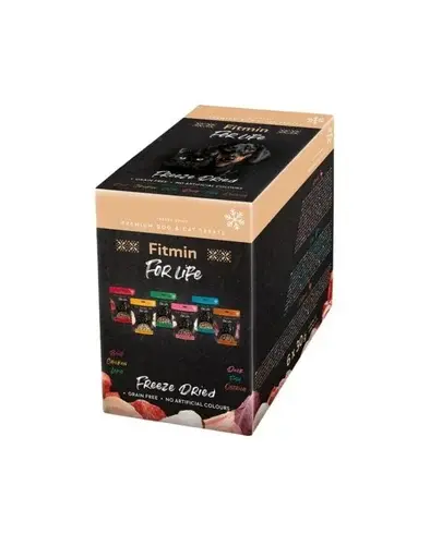 FITMIN For Life gustări liofilizate câini și pisici multipack 6x30 g