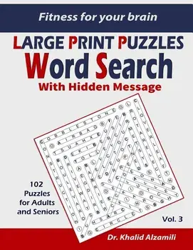 Fitness for your brain: Word Search With Hidden Message: Train your brain anywhere, anytime! - 102 Puzzles for Adults and Seniors, Paperback/Khalid Alzamili