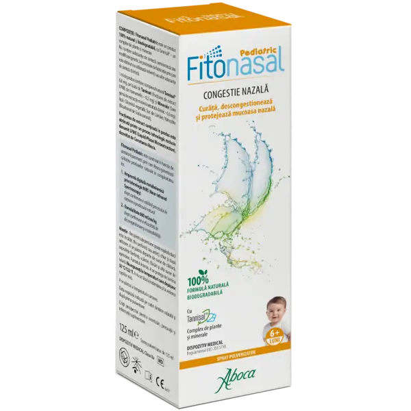 Fitonasal Pediatric spray, 125 ml, Aboca