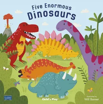 Five Enormous Dinosaurs, Paperback/***