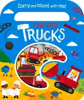 Five Red Trucks, Board book/Katie Button