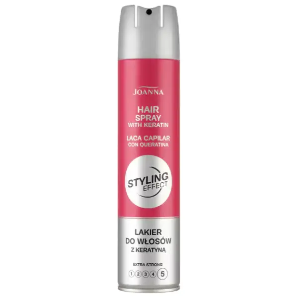 Fixativ de par cu keratina Extra Strong Styling Effect, Joanna | 250 ml