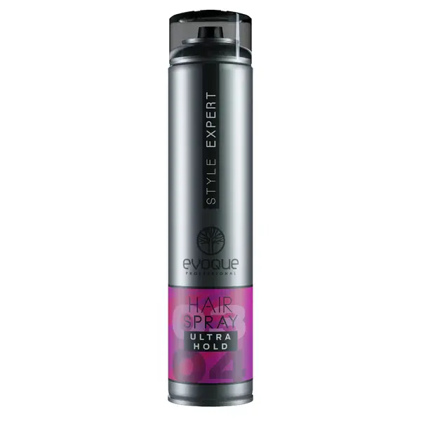 Fixativ de Par Ultra Hold Profesional, EVOQUE USA, 400 ml - Fixare Extrem de Puternica, Fara Reziduuri, cu Protectie UV si Vitamina C