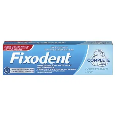 Fixodent complete fresh crema adeziva 47 g