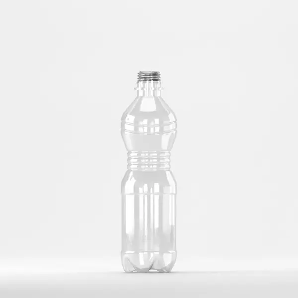 Flacon Pet 0,5L, Transparent-Filet 28mm-fara capac