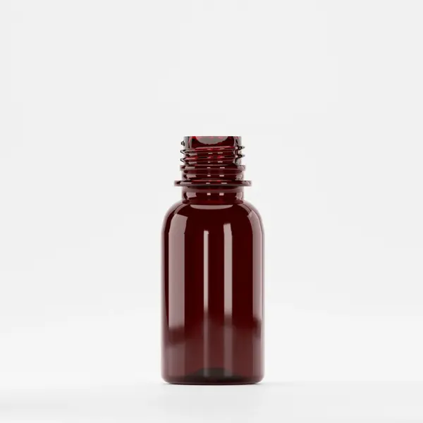 Flacon PET 100ml, Brun – Filet 28mm – PCO 1810 (fără capac)