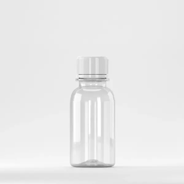 Flacon PET 100ml, Transparent - Filet 28mm – PCO 1810 (Cu Capac Alb)