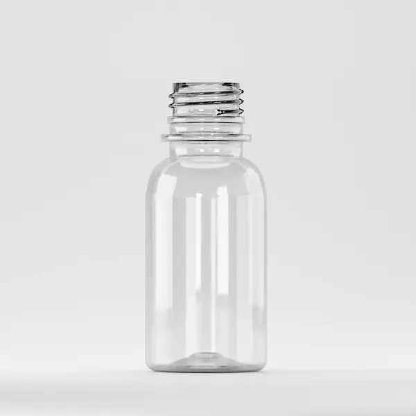 Flacon PET 100ml, Transparent - Filet 28mm – PCO 1810 (fără capac)