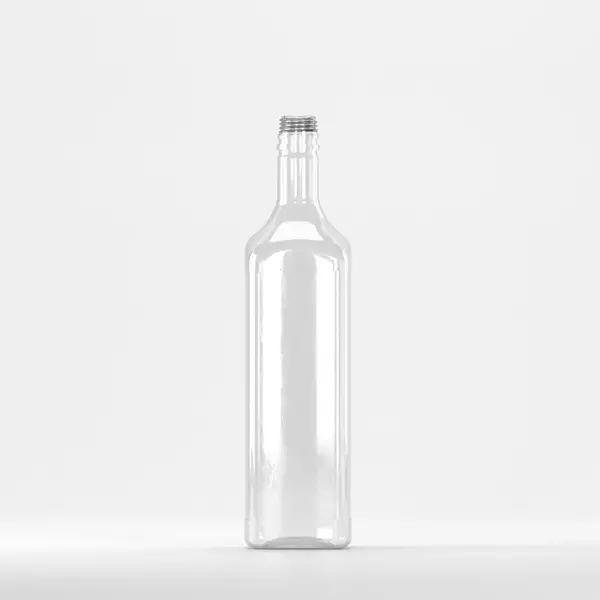 Flacon Pet 1L,Transparent-fara capac