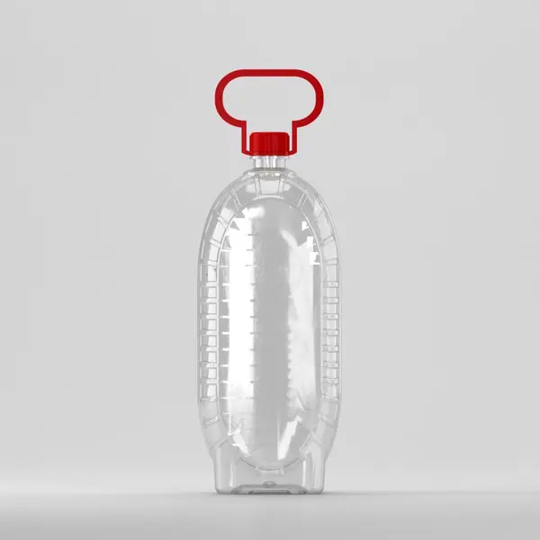 Flacon Pet 2 L Butelca,Transparent-cu capac si maner
