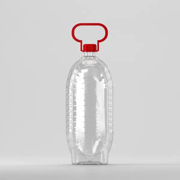 Flacon Pet 2 L Butelca,Transparent-cu capac si maner
