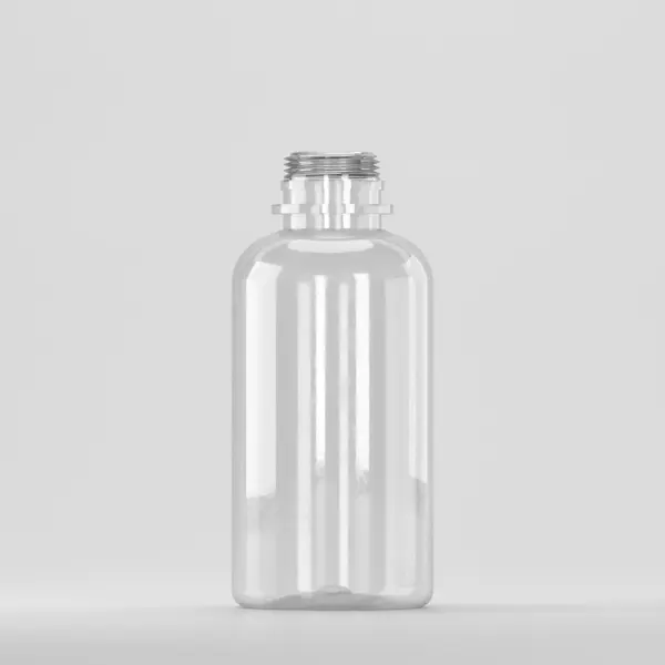 Flacon PET 200ml,Transparent-Filet 28mm-fara capac